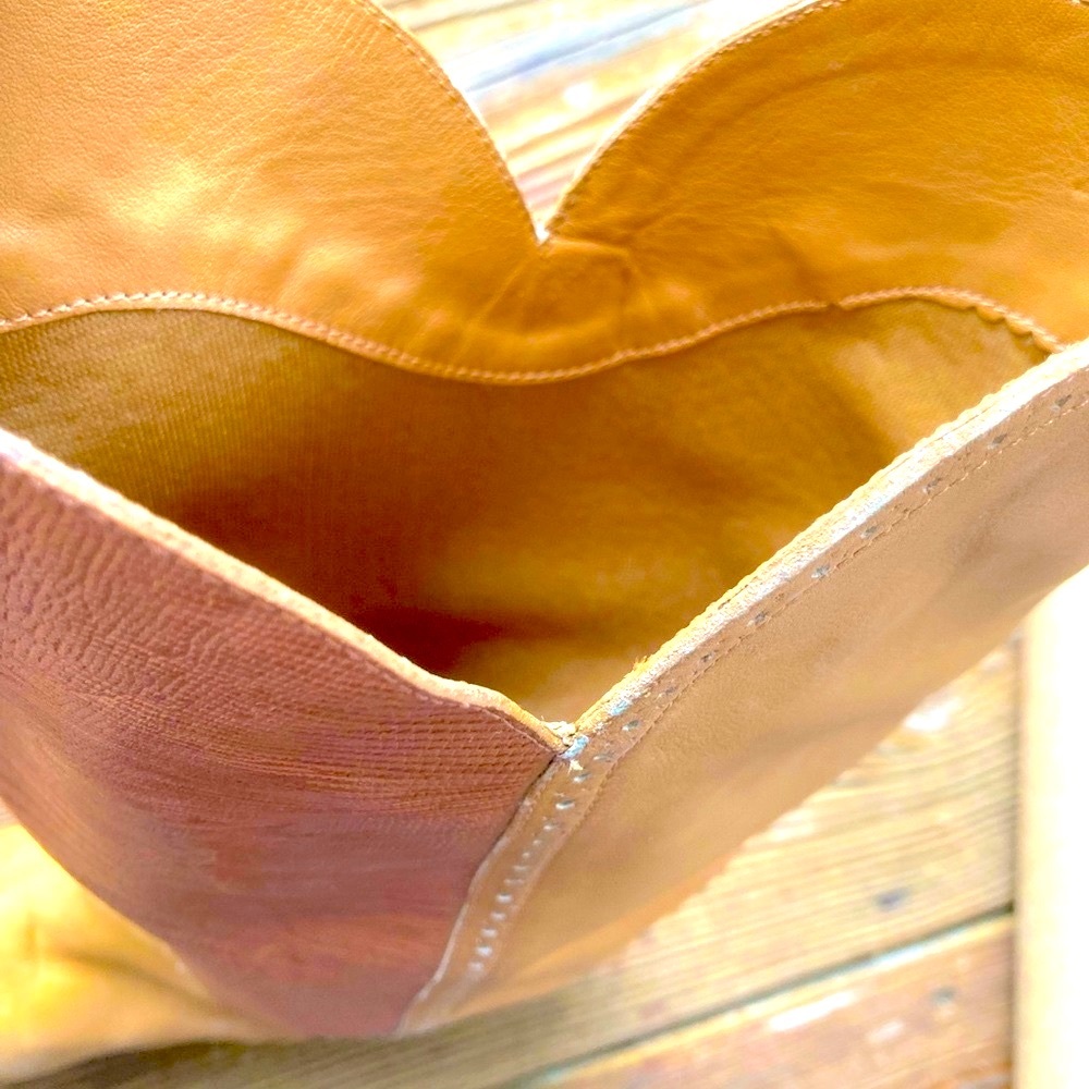 Textured Leather Boots - Picture 5 of 6